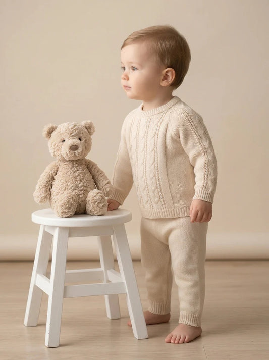 Finch Trouser Suit Natural