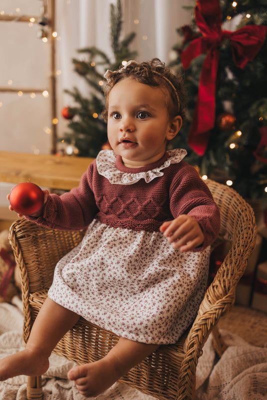 Leah Dress Raspberry