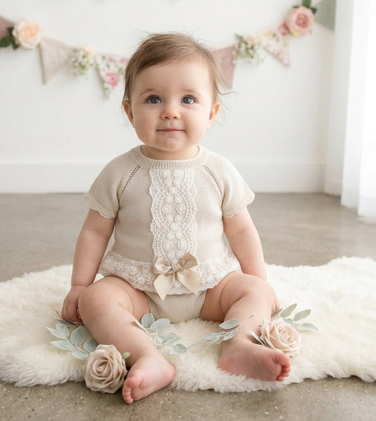 Lara Pants Suit Natural