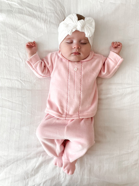 Classic Baby Pyjamas Pink