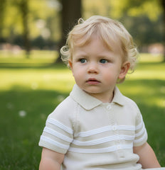 Mateo Romper Suit Natural