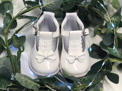 Anastasia Shoe White Patent - Daydream Babywear