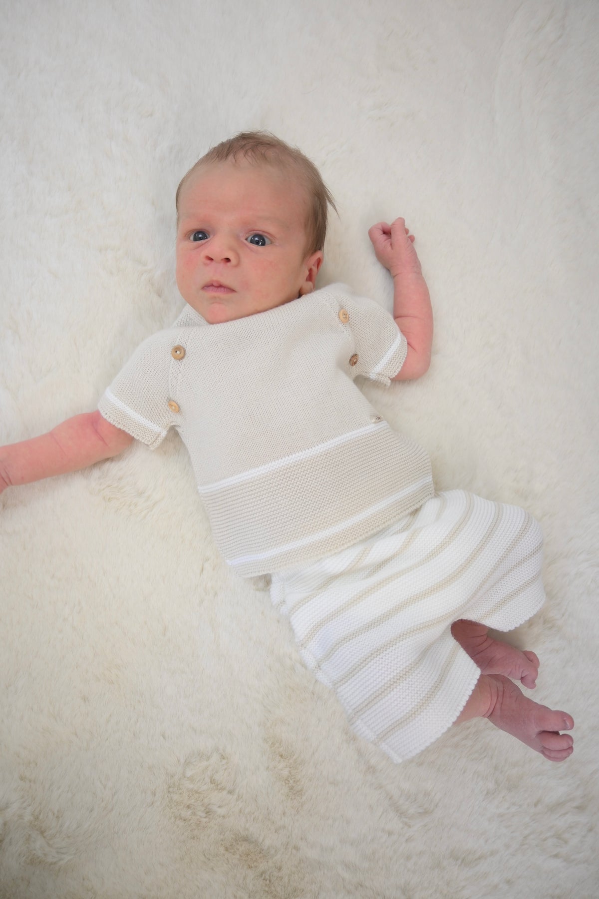 Casper Shorts Suit Natural
