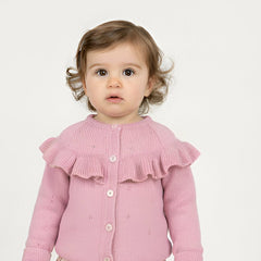 Aria Cardigan Dusky Pink