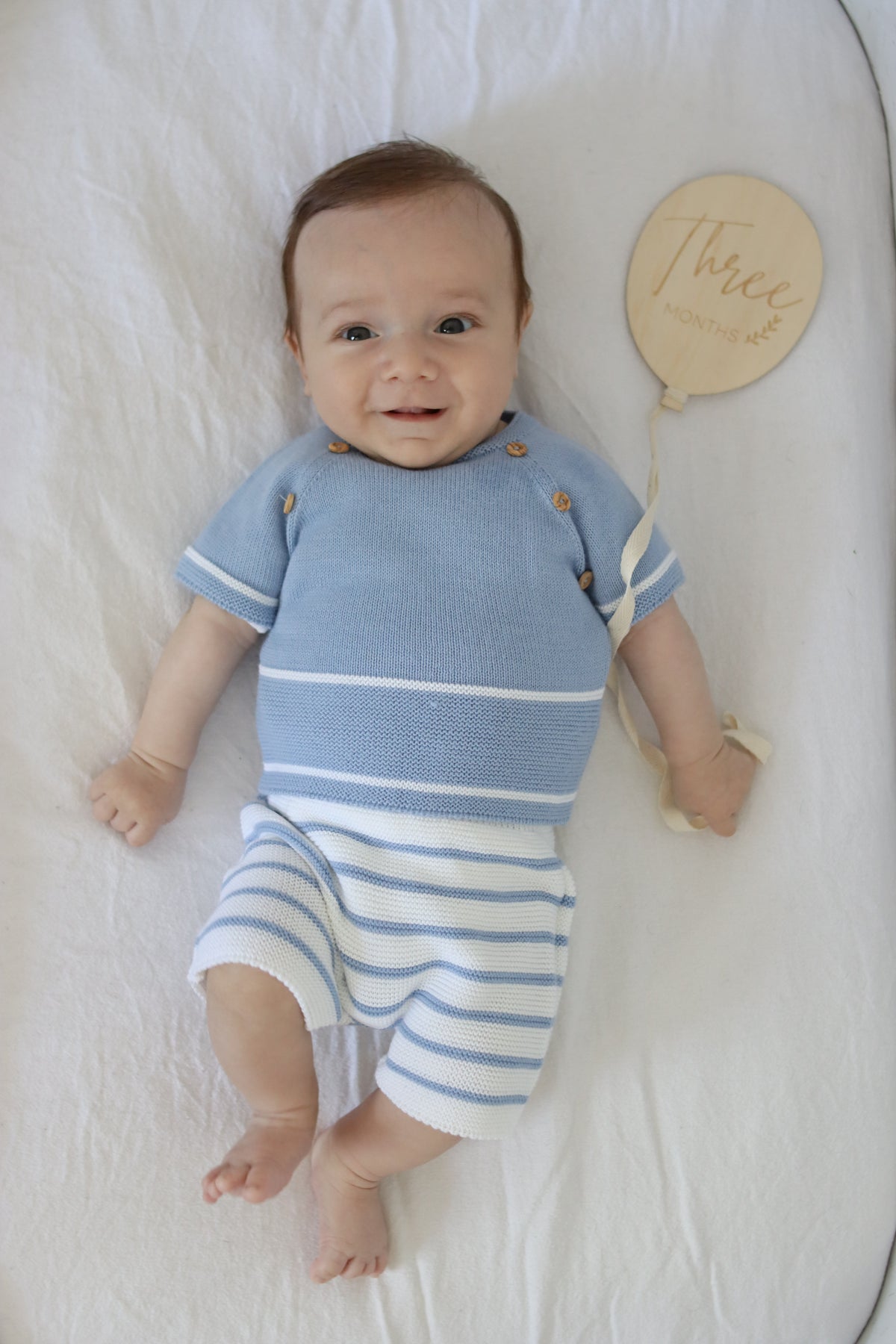Casper Shorts Suit Dusky Blue