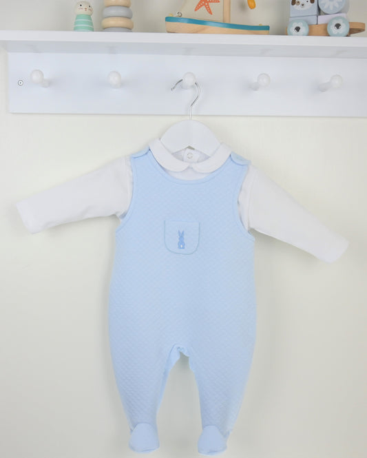 Bunny Dungaree Outfit Blue