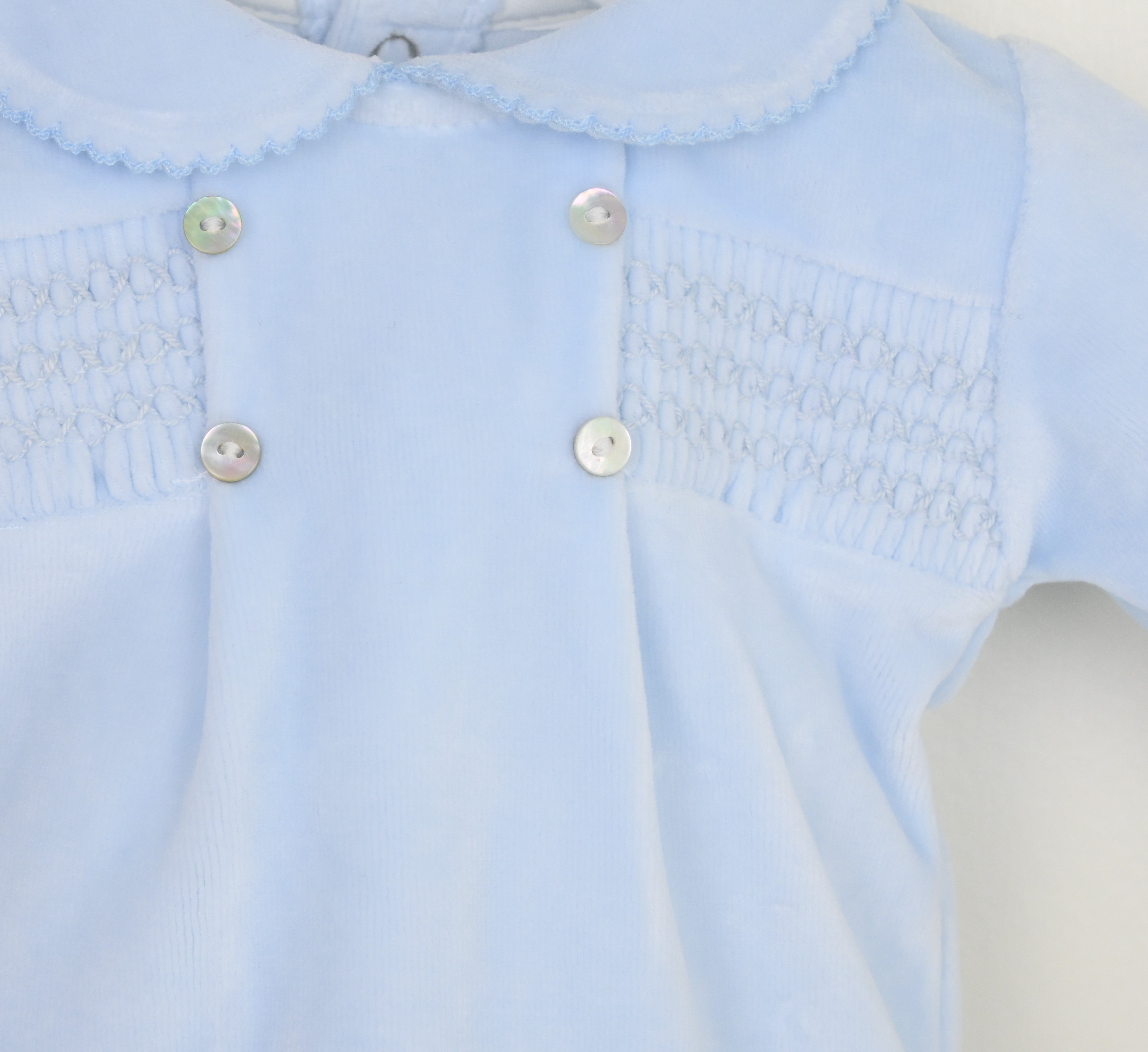 Heirloom Pyjamas Blue - Daydream Babywear