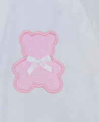 Polka Teddy Baby Sleepsuit Pink - Daydream Babywear