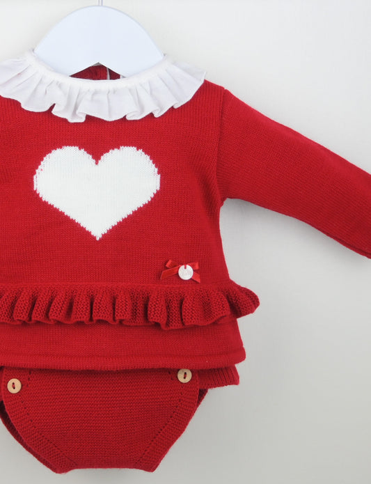 Heart Suit Red