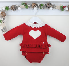 Heart Suit Red