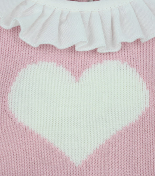 Heart Suit Dusky Pink