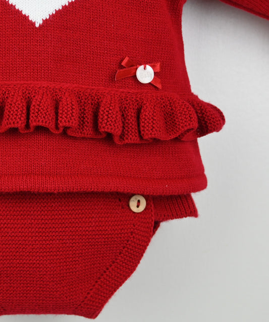 Heart Suit Red
