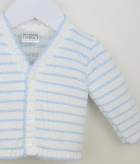 Jacob Baby Cardigan White