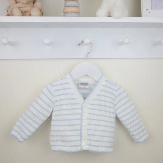 Jacob Baby Cardigan White