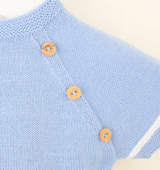Casper Shorts Suit Dusky Blue