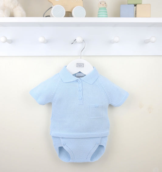 Bradley Pants Suit  Blue