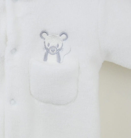 Fluffy Mouse Sleepsuit