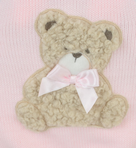 Girls Bear Outfit Pink