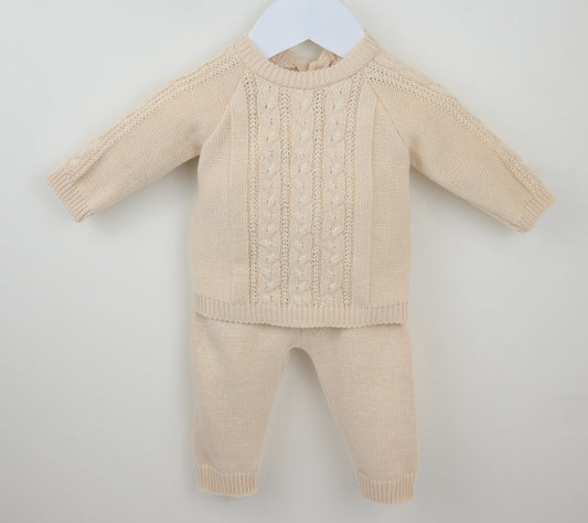Finch Trouser Suit Natural