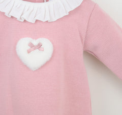 Cecily Dress Dusky Pink