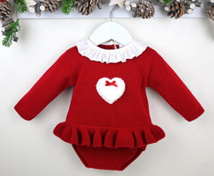 Cecily Pants Suit Red