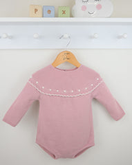 Amber Romper Dusky Pink