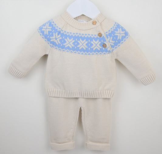 Blake Trouser Suit Natural