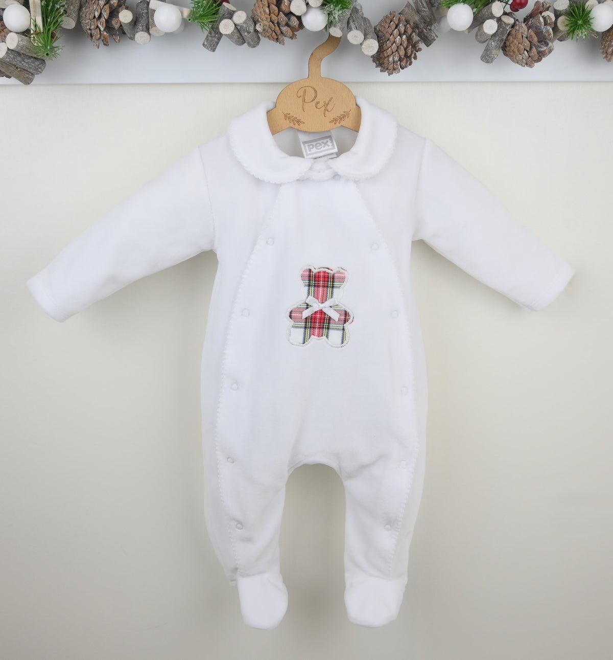 Tartan Ted Sleepsuit