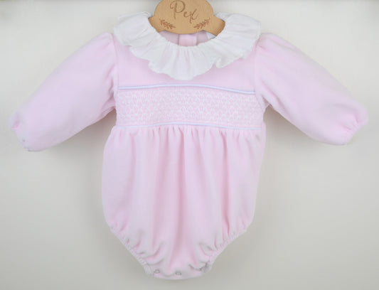 Evie Romper Pink