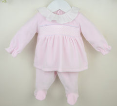 Evie Baby Pyjamas Pink