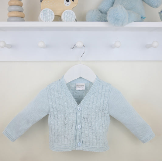 Leon Cardigan Blue