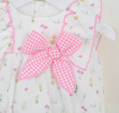 June Romper Pink
