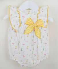 June Romper Yellow