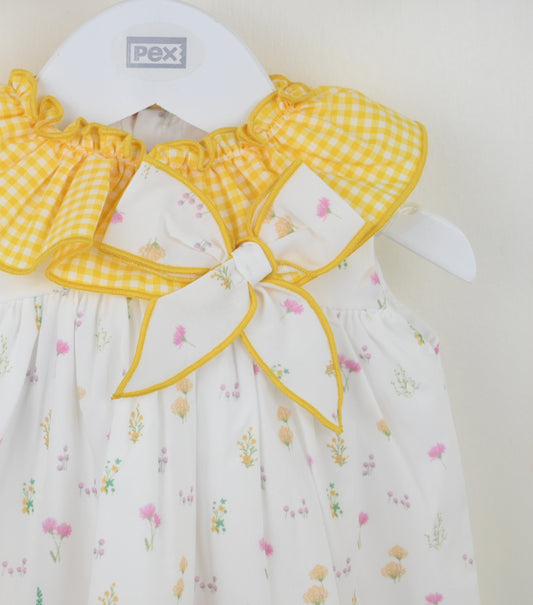 June Dress & Pants Yellow