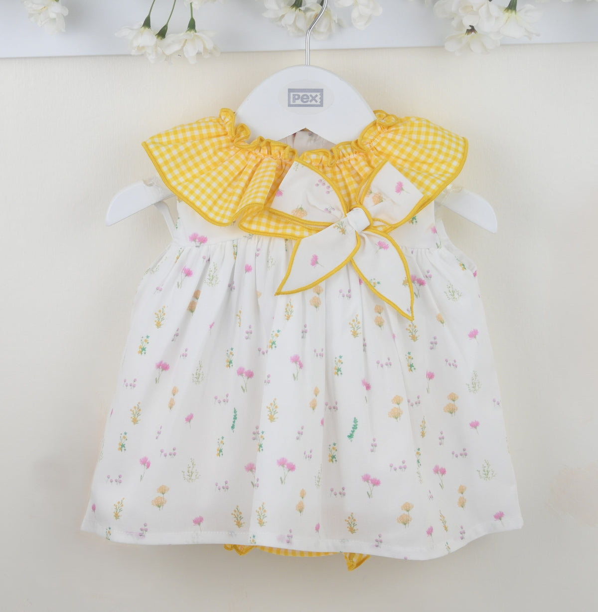 June Dress & Pants Yellow
