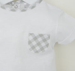 Flynn Shorts Suit White/Sage