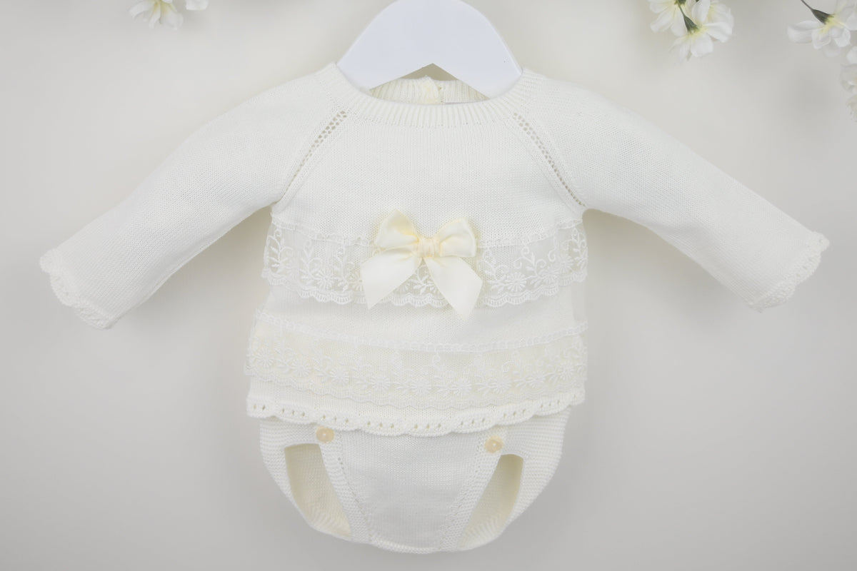 Arianna Pants Suit Ivory