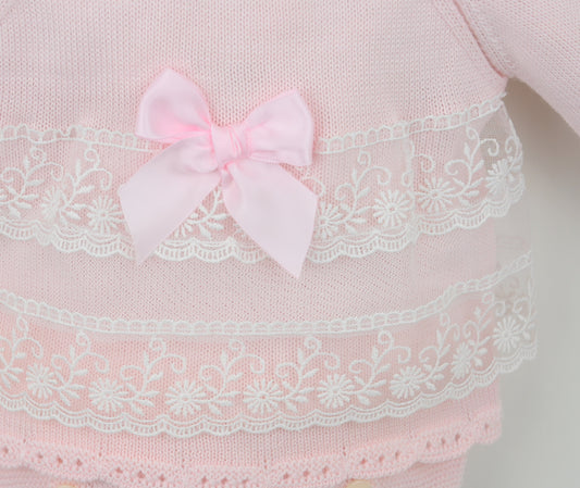 Arianna Pants Suit Pink
