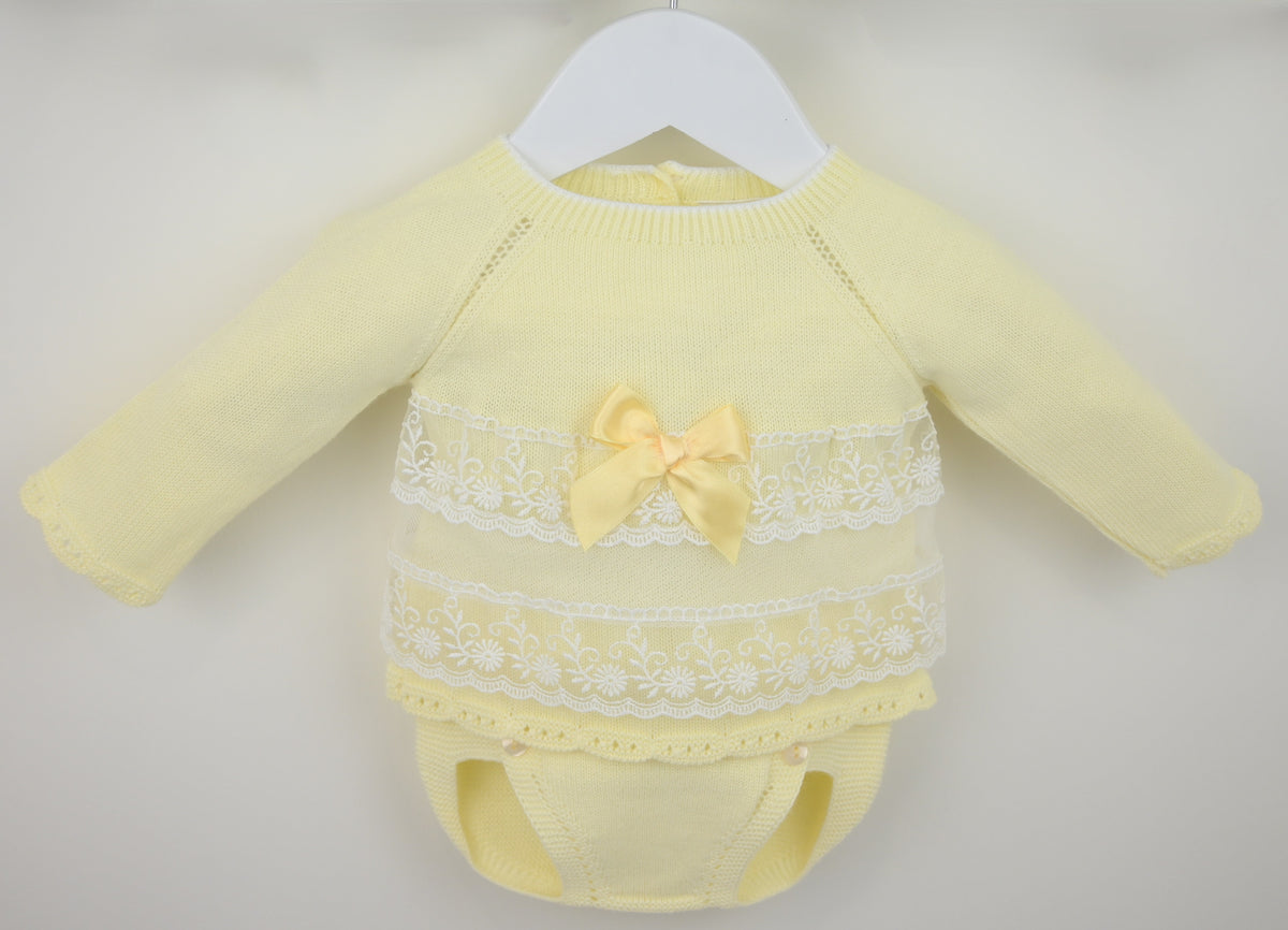 Arianna Pants Suit Lemon