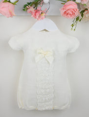 Lara Romper Ivory