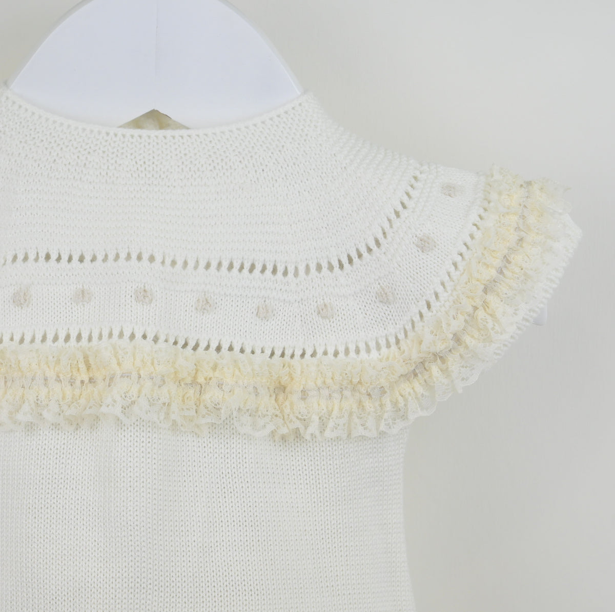 Gia Romper Ivory