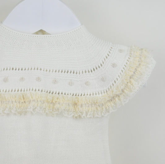 Gia Romper Ivory
