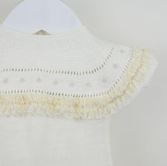 Gia Romper Ivory
