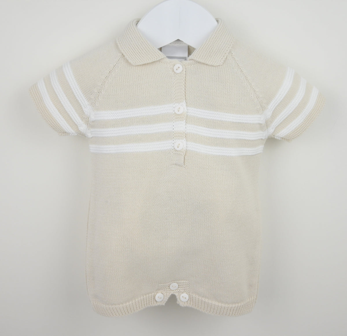 Mateo Romper Suit Natural