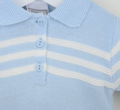 Mateo Romper Suit Blue