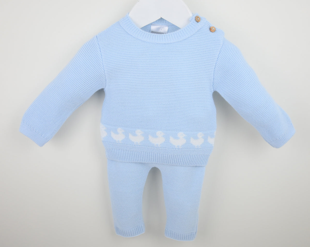 Duckling Trouser Suit Blue