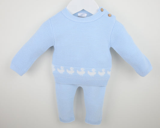 Duckling Trouser Suit Blue