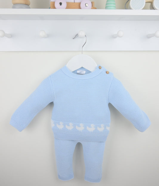 Duckling Trouser Suit Blue