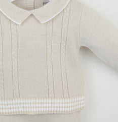 Mario Trouser Suit Natural