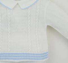 Mario Trouser Suit Pale Ivory